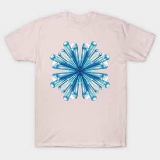 Ice Crystal Mandala T-Shirt